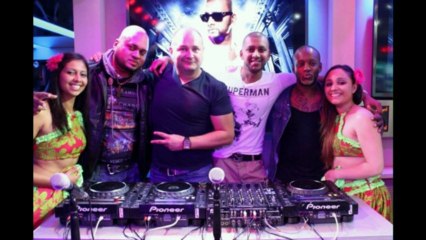 Alain Ramanisum chez cauet avec Fl'ames dé z'iles