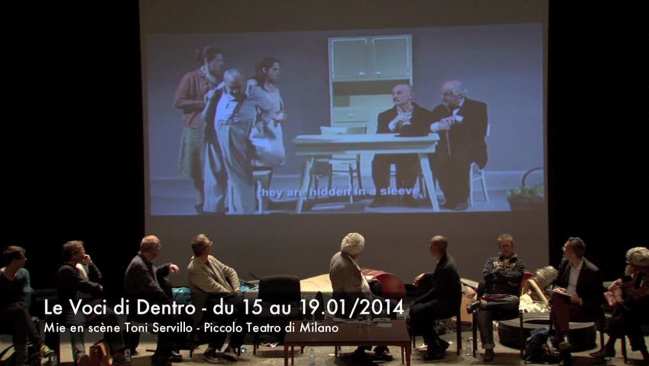 2013/14 Présentation de saison - Le voci di dentro - Piccolo Teatro di Milano