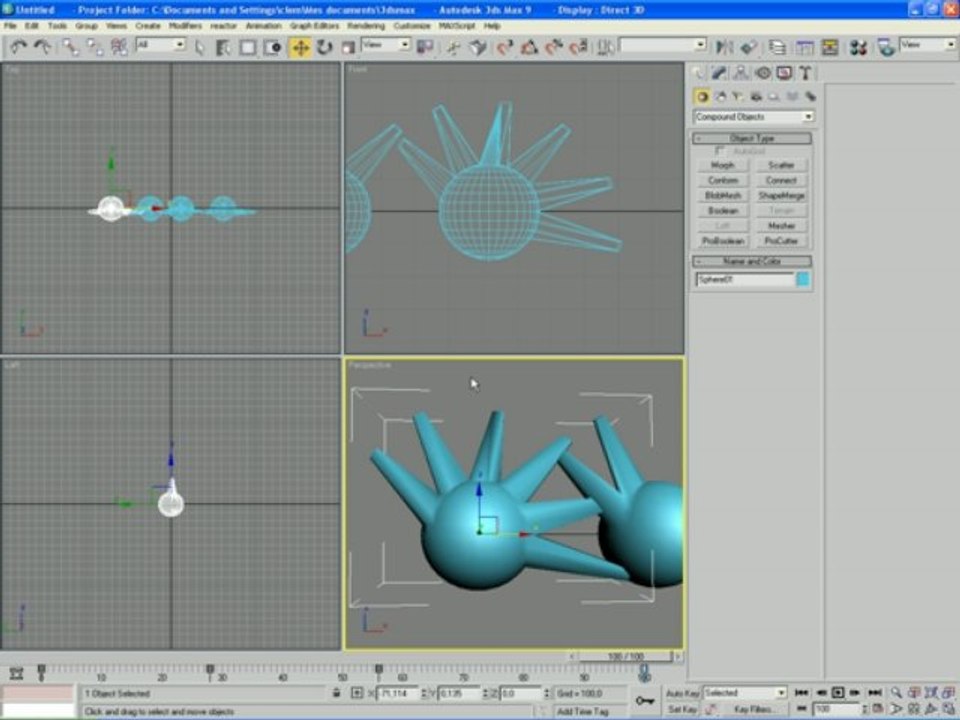Exercice13 : Outil Morph (Interpolation)