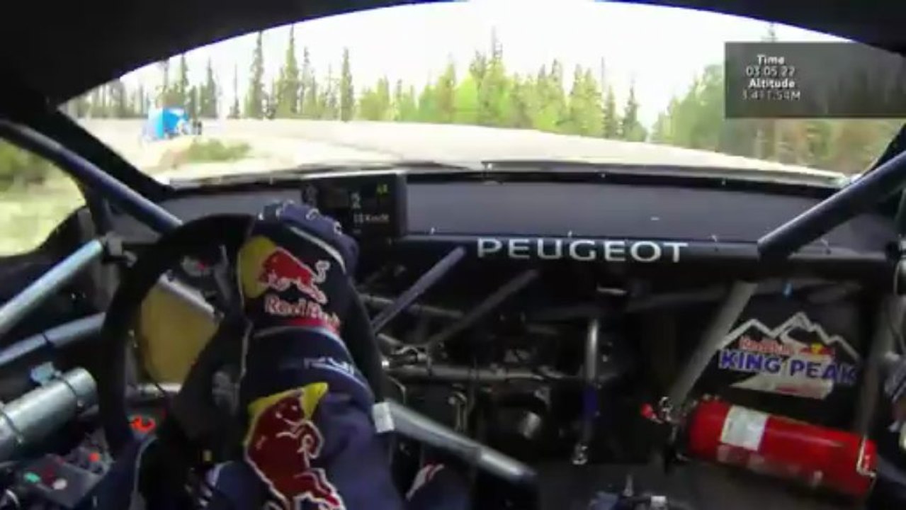 Pikes Peak 2013 : Victoire et record pour Peugeot et S. Loeb