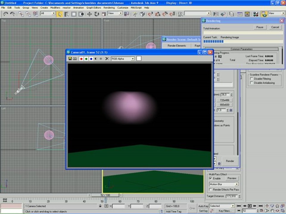 Exercice28 : Camera – Motion Blur