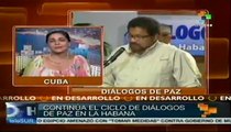 Reanudan Gobierno colombiano y FARC  diálogos por la paz en La Habana