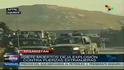 Atentado en Kabul contra empresa vinculada a la OTAN deja 7 muertos