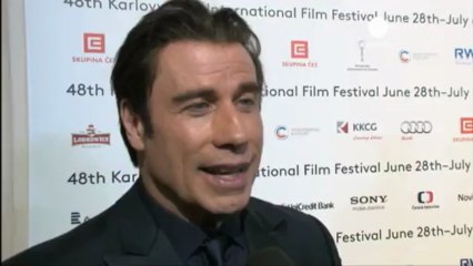 John Travolta honoured at Karlovy Vary