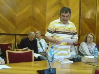 Daniel Corbu la  omagierea academicianului Eugen Simion, Iaşi, 26 iunie 2013