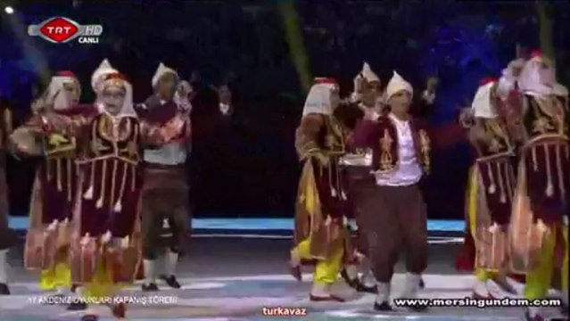 5 HALK OYUNLARI Kapanış 17.Akdeniz oyunları Mersin