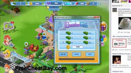 CoasterVille Cheat Facebook Hack % Pirater % July - Août 2013 Update