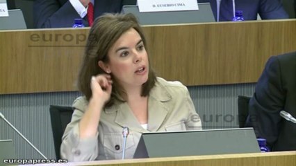 Sáenz de Santamaría: "El dato de junio es un estímulo"