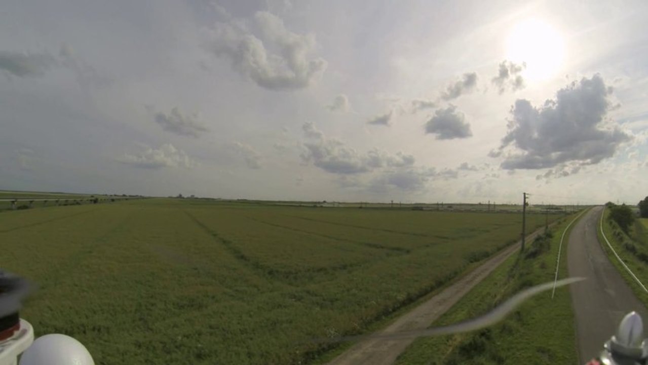 Une autre façon de filmer des trains