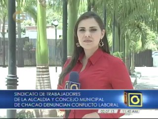 Download Video: Trabajadores del municipio Chacao exigen soluciones para el pago de sus beneficios