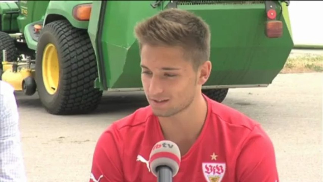 Moritz Leitner: 'Finde es geil beim VfB'