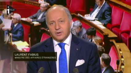 L. Fabius : "c'était un problème de cohérence de l'expression gouvernementale"