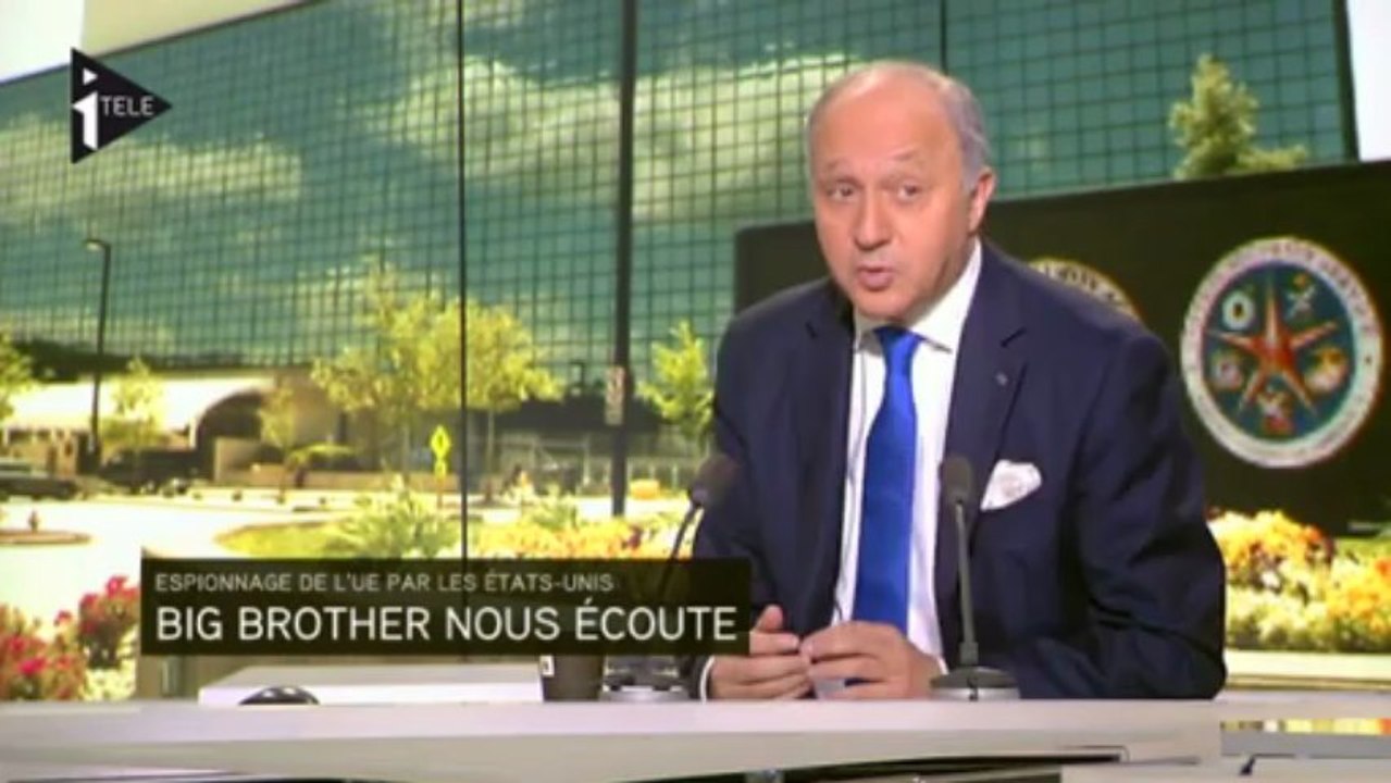 L. Fabius : "ce qui est anormal, c'est qu'un allié espionne un allié"