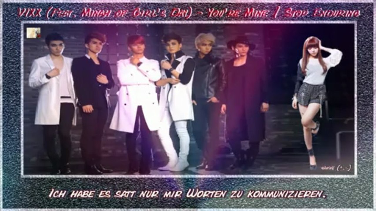 VIXX (Feat. Minah of Girl’s Day) - You’re Mine  Stop Enduring k-pop [german sub]