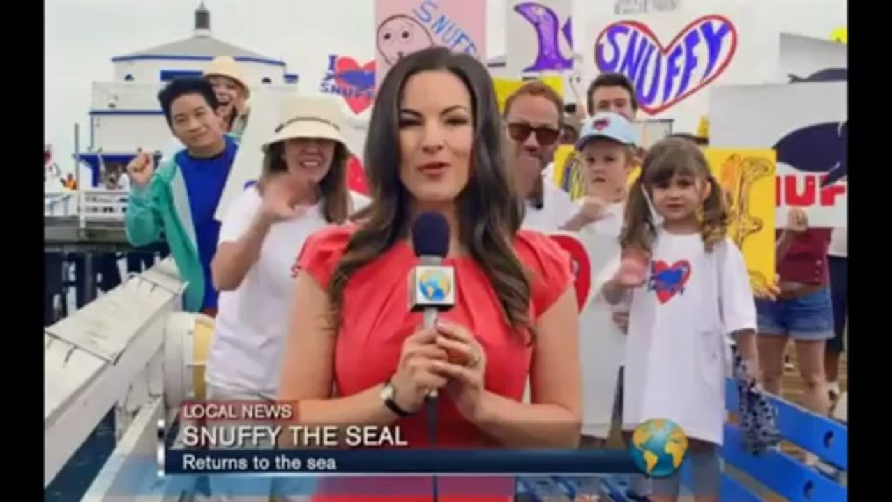 Snuffy le phoque retourne à la mer