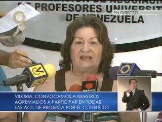 Fapuv ratifica el conflicto universitario y señala que esperan por el presidente Maduro para dialogar