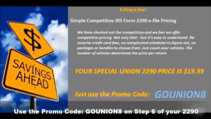 IRS 2290 Form