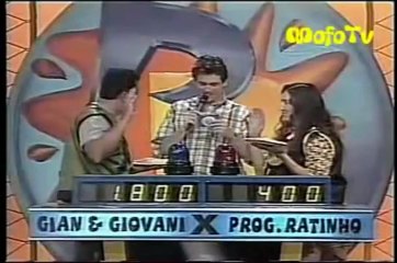 Passa ou Repassa (1999) - Gian & Giovani x Programa do Ratinho (1ª Disputa)