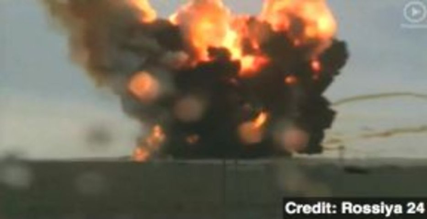 Russian Rocket Crashes Seconds After Liftoff