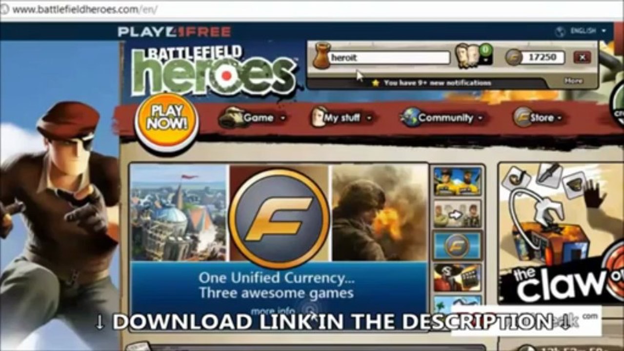 [No Survey] Battlefield Play4Free FUND HACKER 2013 -