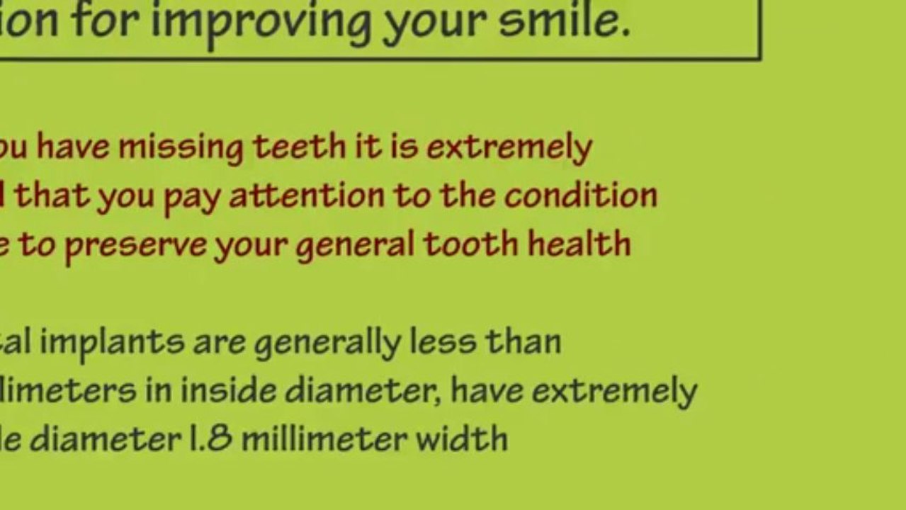 mini dental implants