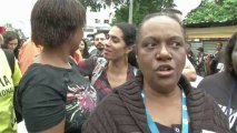 Moradores da Maré fazem protesto