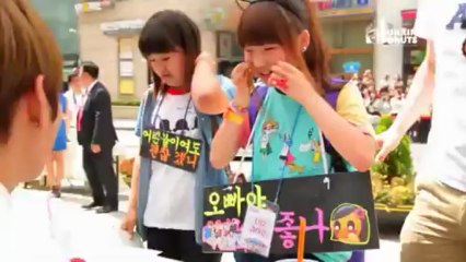 던킨과 함께한 비스트 사인회 현장