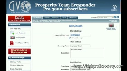 MLM Giant Kiler : How To Clone Campaign Messages in GVO Without the "Incorrect Copy Code" Error
