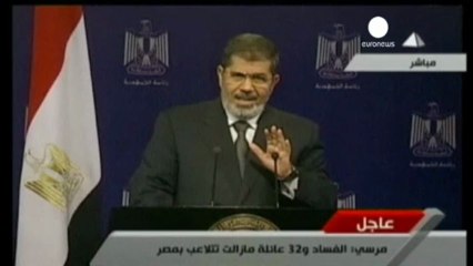 Mohamed Morsi ne partira pas et rappelle sa légitimité