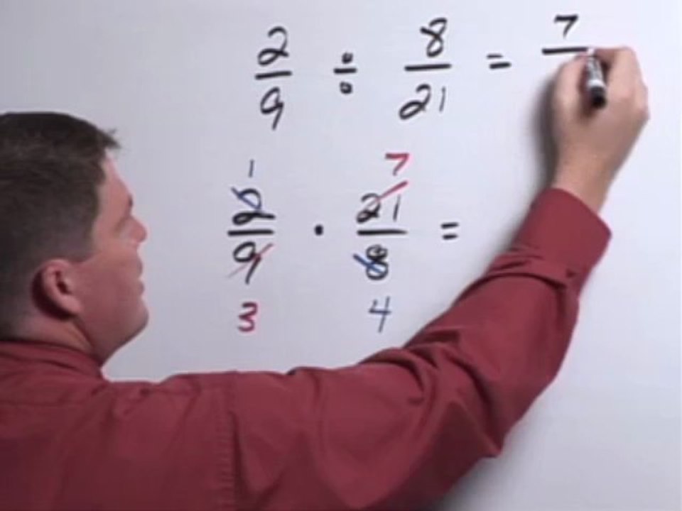 How to Divide Two Fractions