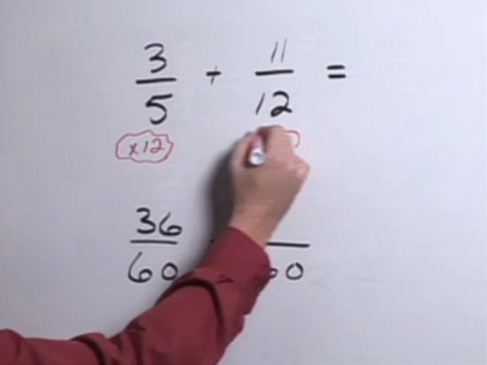 How to Add Two Fractions
