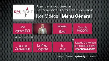 Videos Analytics Definition taux et conversion webanalytics Tutoriel