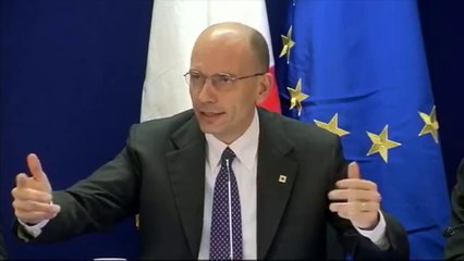 Télécharger la video: Roma - Enrico Letta al termine del Consiglio UE (28.06.13)