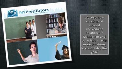 Which tutors to consult for SAT and ACT in Long Island?