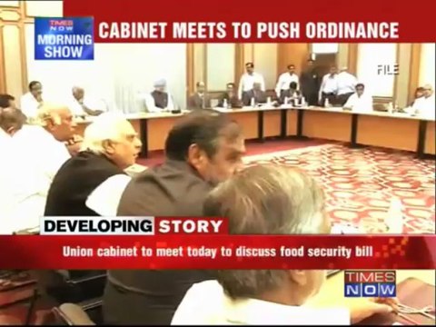 Food Bill: Cabinet tries to push ordinance again