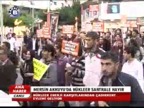 Akkuyu Nükleer Santal Kanal B Ana Haber Bülteninde konuşuldu