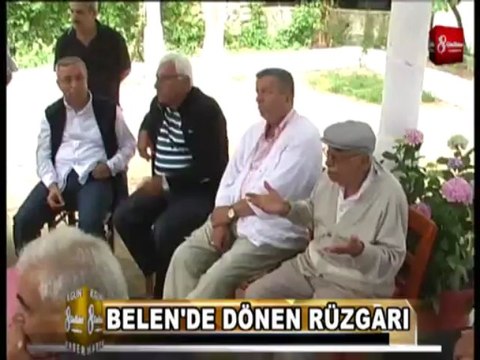 BELEN'DE MEHMET DÖNEN RÜZGARI 8.GÜN HABER