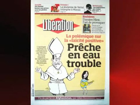 5 jours à la une: finances, Sarkozy et le Pape