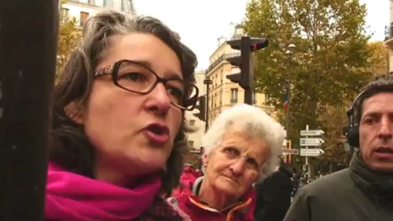 Une sans-papiers pas sans soutiens