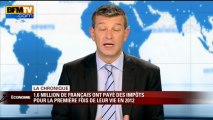 Chronique éco de Nicolas Doze: 1,6 million de Français ont payé des impôts pour la première fois en 2012 - 03/07