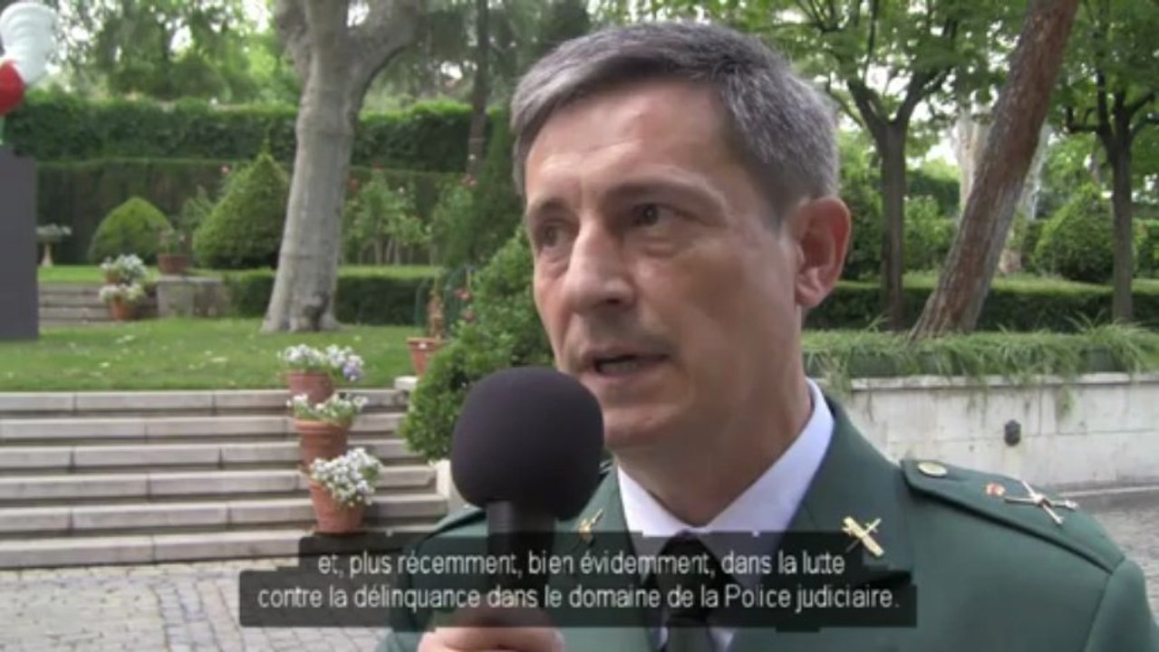 Entretien avec le Général de brigade de la Guarde civile espagnole, José CUASANTE - Madrid (01.07.13)