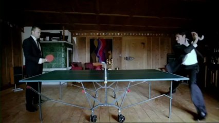 Write The Future Rooney & Federer Table Tennis