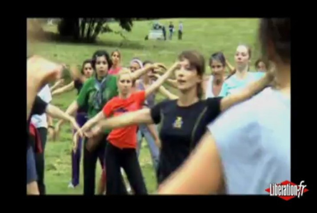 Gym suédoise au Parc Montsouris, à Paris