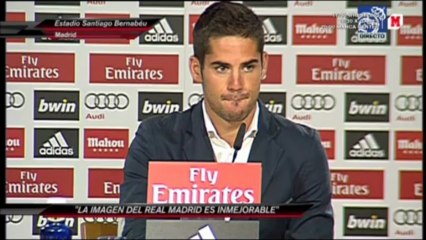 Presentación Isco: Rueda de prensa