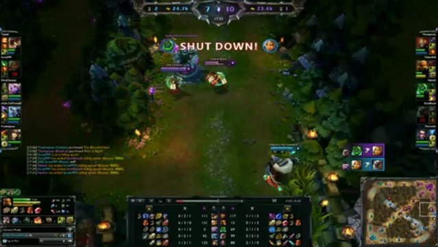 Riven tombe du ciel et prend le kill - League of legends - team-aaa.com