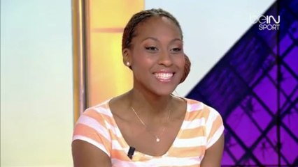 Sandrine Gruda : "Une médaille dure à porter"