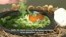 L'oeuf sur le plat, façon René Redzepi