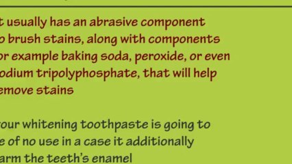 Best whitening toothpaste