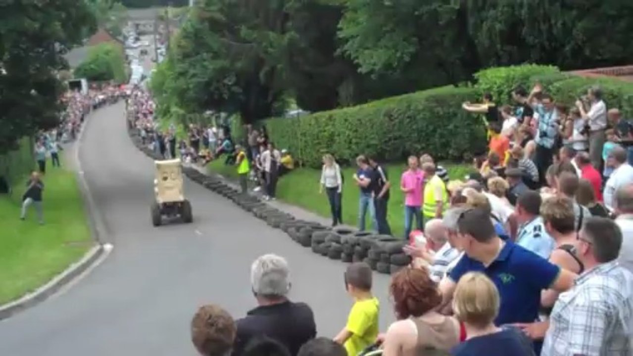 Lerzy descente des caisses à savon