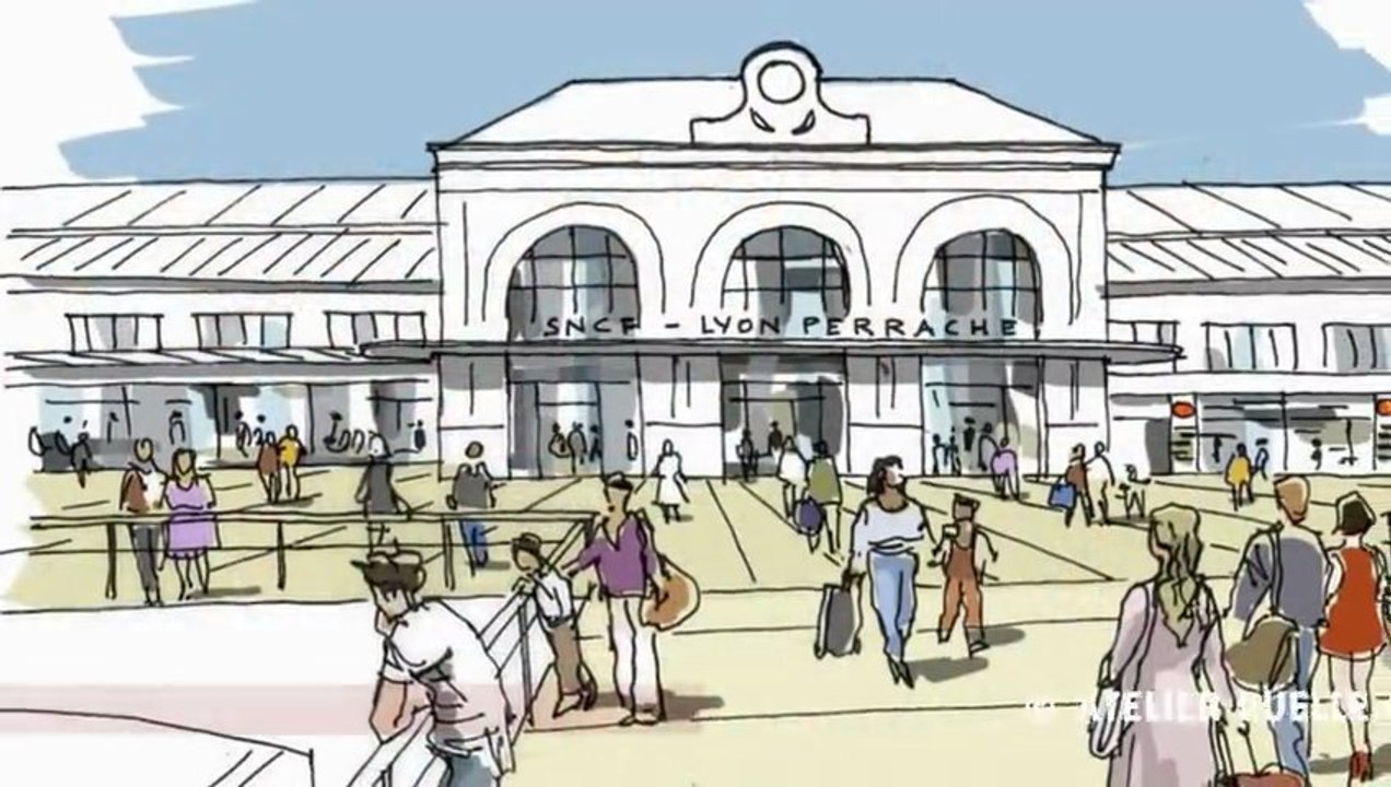 Perrache : le projet de réaménagement en avant-première